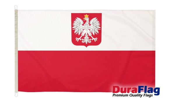 DuraFlag® Poland Crest Premium Quality Flag